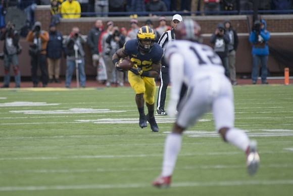 Karan Higdon (22)