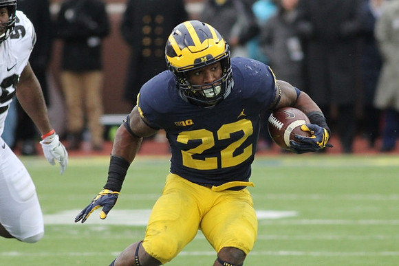 Karan Higdon (22)