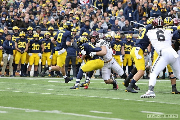 John O'Korn (8), Chris Evans (12), Zach Gentry (83), and Patrick Kugler (57)