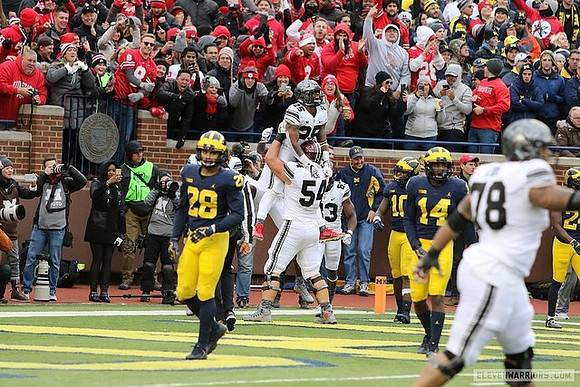 Brandon Watson (28), Devin Bush (10), Josh Metellus (14), and Lavert Hill (24)