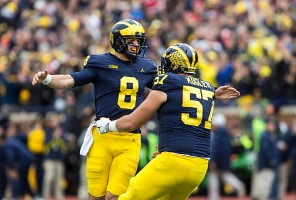 John O'Korn (8) and Patrick Kugler (57)