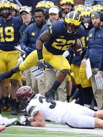 Karan Higdon (22)