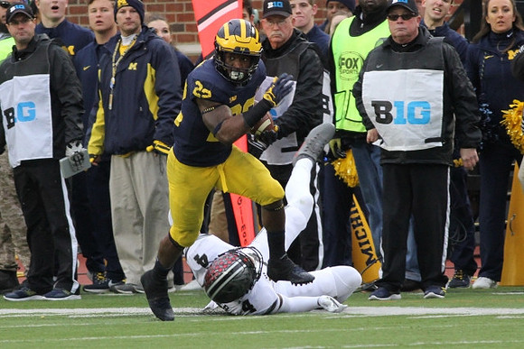 Karan Higdon (22)