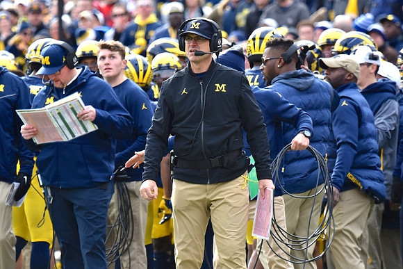 Tim Drevno and Jim Harbaugh