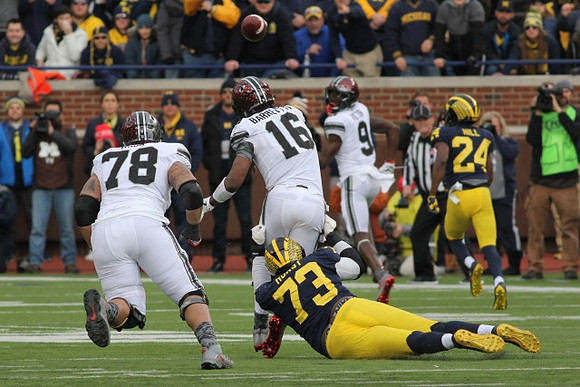 Maurice Hurst (73) and Lavert Hill (24)