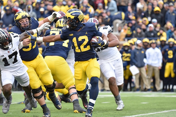 Patrick Kugler (57), Chris Evans (12), and Ben Bredeson (74)
