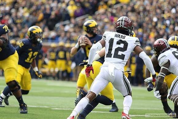 Juwann Bushell-Beatty (76), Chris Evans (12), and John O'Korn (8)