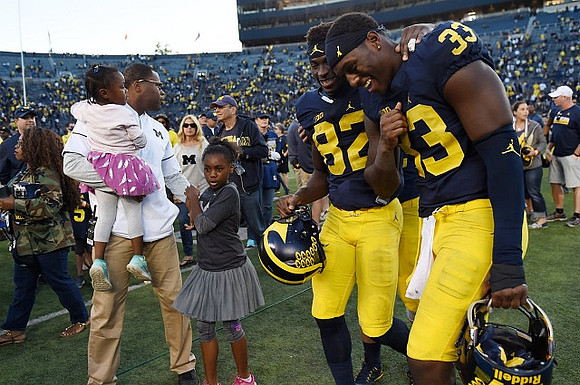Amara Darboh (82) and Taco Charlton (33)