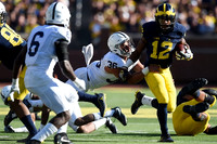 Khalid Hill (80) and Chris Evans (12)