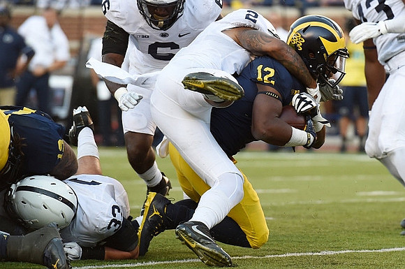 Henry Poggi (19) and Chris Evans (12)