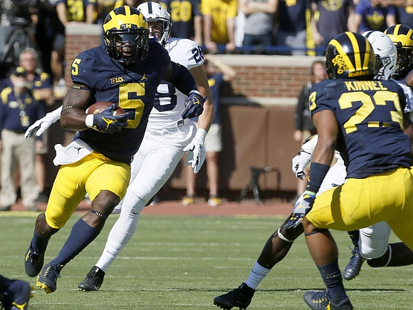 Jabrill Peppers (5) and Tyree Kinnel (23)