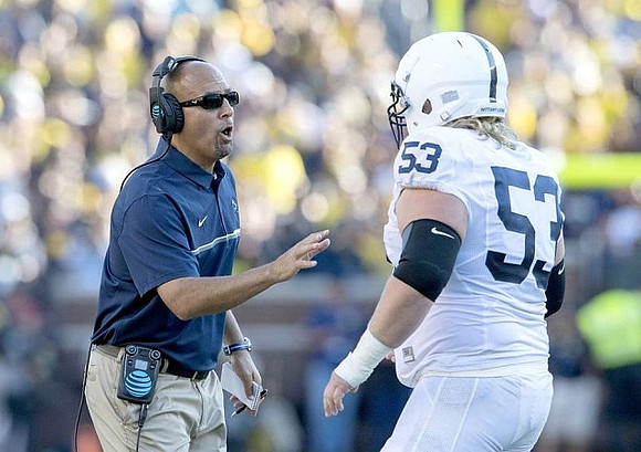 Penn State Head Coach James Franklin