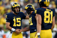 Garrett Moores (15), Kenny Allen (91), and Michael Jocz (81)