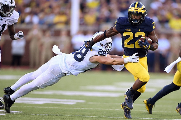 Karan Higdon (22)