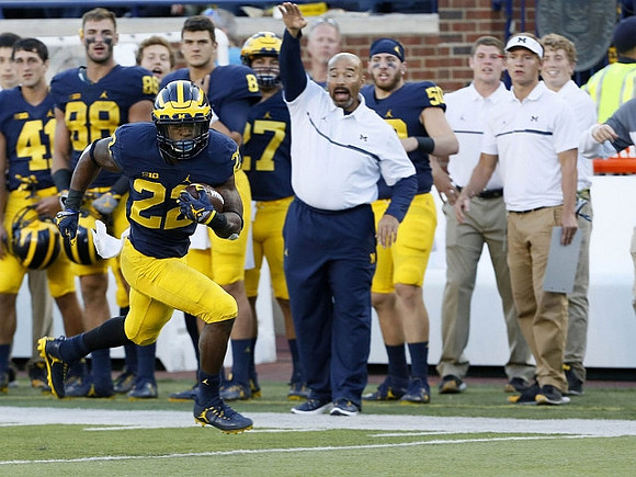 Karan Higdon (22)