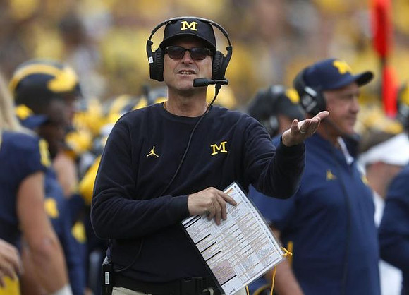 Jim Harbaugh and Greg Mattison