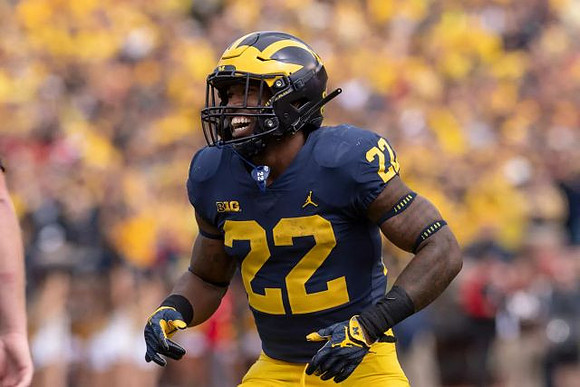 Karan Higdon (22)
