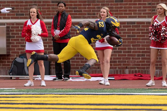 Karan Higdon (22)