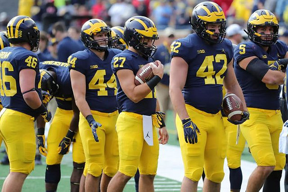 Matt Brown (46), Jared Char (44), Joe Hewlett (27), Ben Mason (42), and Kurt Taylor (5)