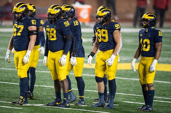 Jess Speight (67), Nikhai Hill-Green (41), Mazi Smith (58), Luiji Vilain (18), Gabe Newburg (99), and Anthony Solomon (10)