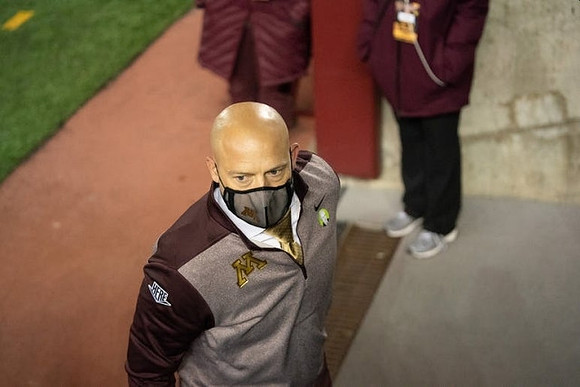 Minnesota Head Coach P. J. Fleck