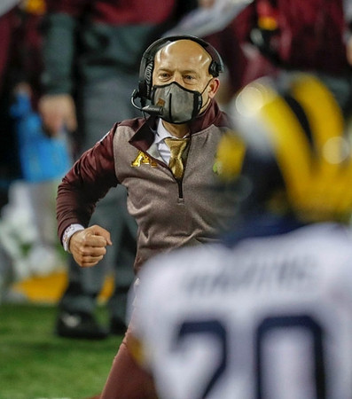 Minnesota Head Coach P. J. Fleck