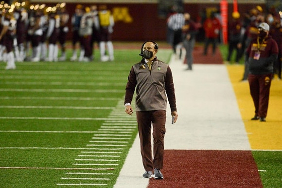 Minnesota Head Coach P. J. Fleck