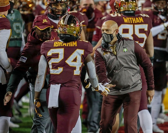 Minnesota Head Coach P. J. Fleck