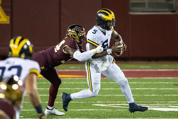 Erick All (83) and Joe Milton (5)