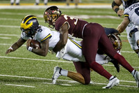 Joe Milton (5) and Luke Schoonmaker (86)