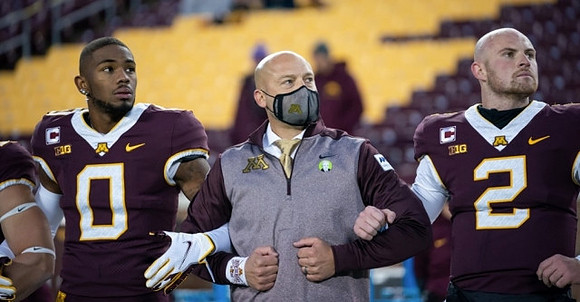 Minnesota Head Coach P. J. Fleck