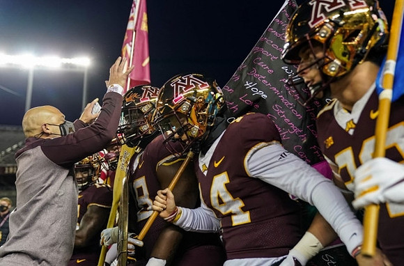 Minnesota Head Coach P. J. Fleck