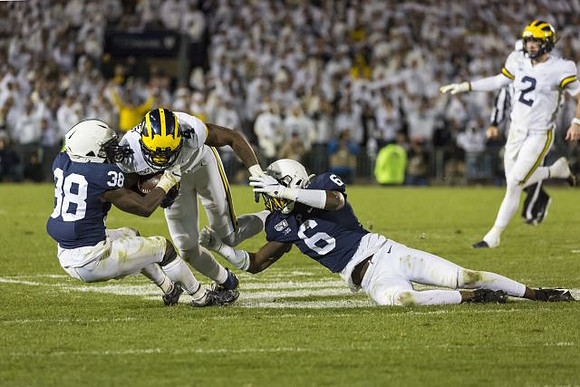 Nico Collins (4) and Shea Patterson (2)