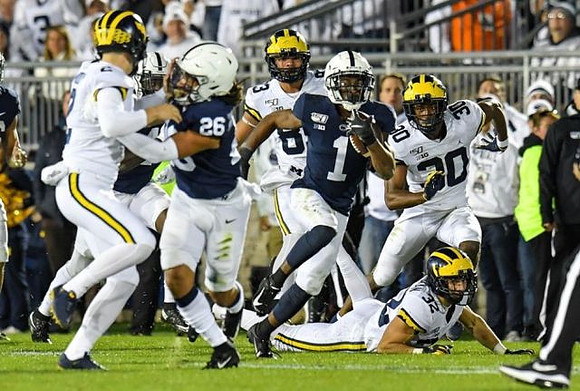 Jake Moody (2), Erick All (83), Louis Grodman (32), and Daxton Hill (30)