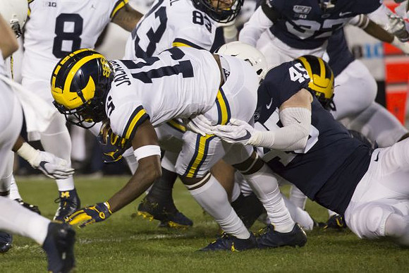 Ronnie Bell (8), Erick All (83), and Giles Jackson (15)