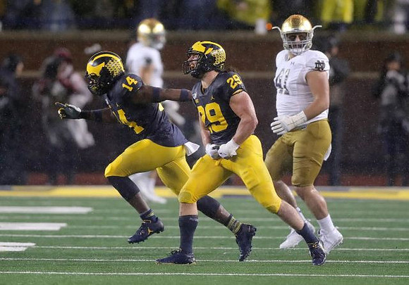 Josh Metellus (14) and Jordan Glasgow (29)