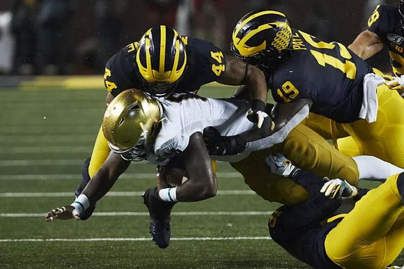 Cameron McGrone (44), Vincent Gray (31), Kwity Paye (19), and Jordan Glasgow (29)
