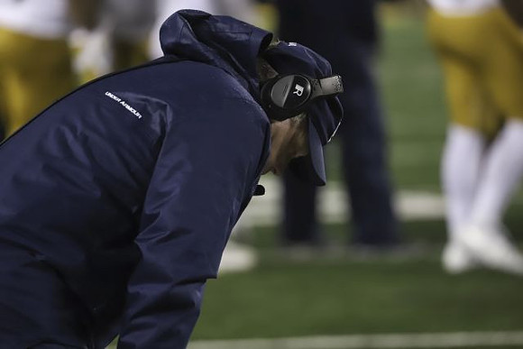 Notre Dame Head Coach Brian Kelly