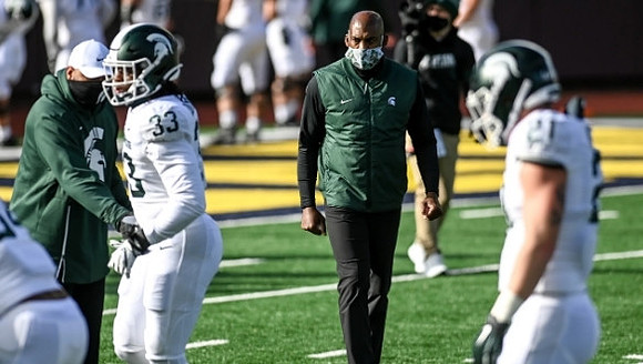 Michigan State Head Coach Mel Tucker