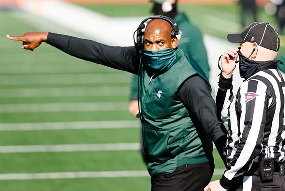 Michigan State Head Coach Mel Tucker