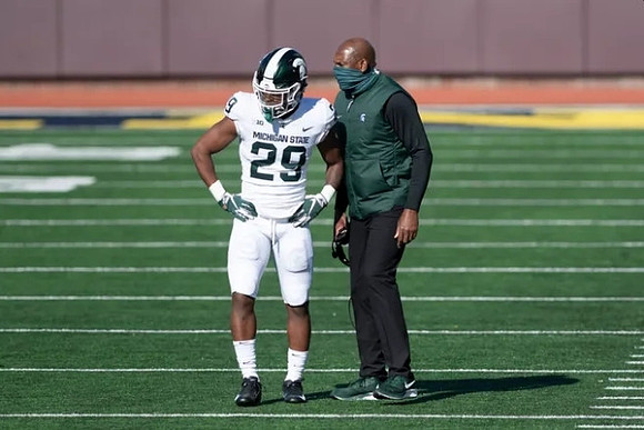 Michigan State Head Coach Mel Tucker