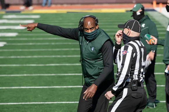 Michigan State Head Coach Mel Tucker
