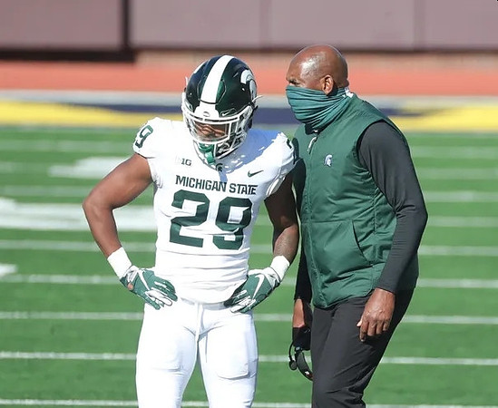 Michigan State Head Coach Mel Tucker