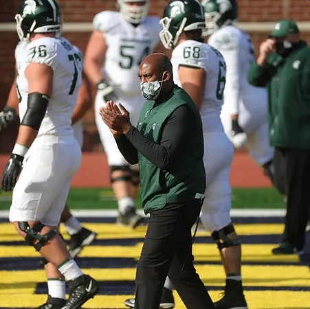 Michigan State Head Coach Mel Tucker