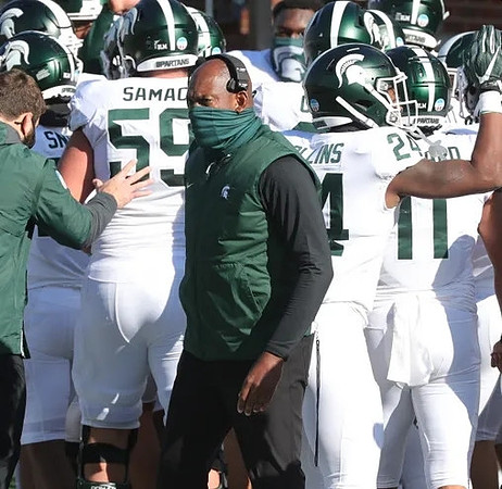 Michigan State Head Coach Mel Tucker