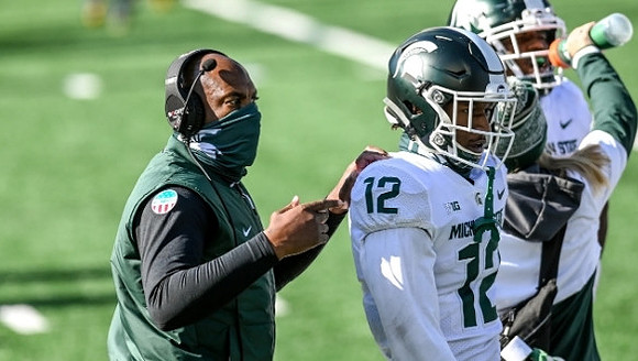 Michigan State Head Coach Mel Tucker