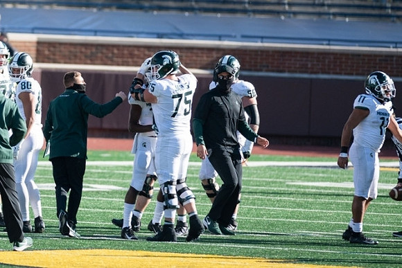 Michigan State Head Coach Mel Tucker