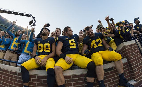 Grant Perry (88), Jared Wangler (5), and Ben Mason (42)