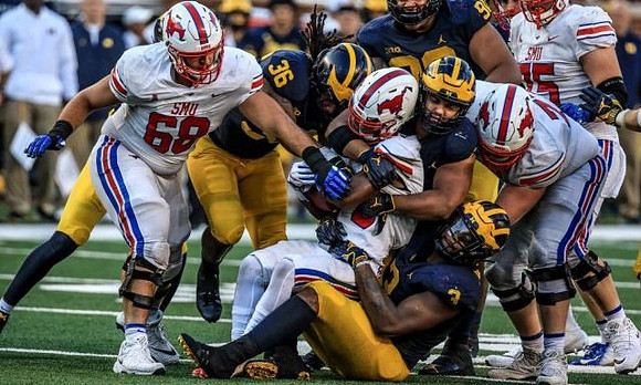 Devin Gil (36), Rashan Gary (3), Carlo Kemp (2), and Bryan Mone (90)