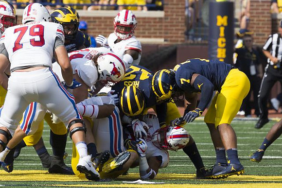 Josh Ross (12) and Warde Manuel